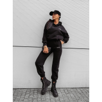 KOMPLET DRES DAMSKI BAWEŁNIANY OLAVOGA DEWFALL BLACK