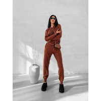 KOMPLET DRES DAMSKI OLAVOGA BOSSIE LIGHT BROWN