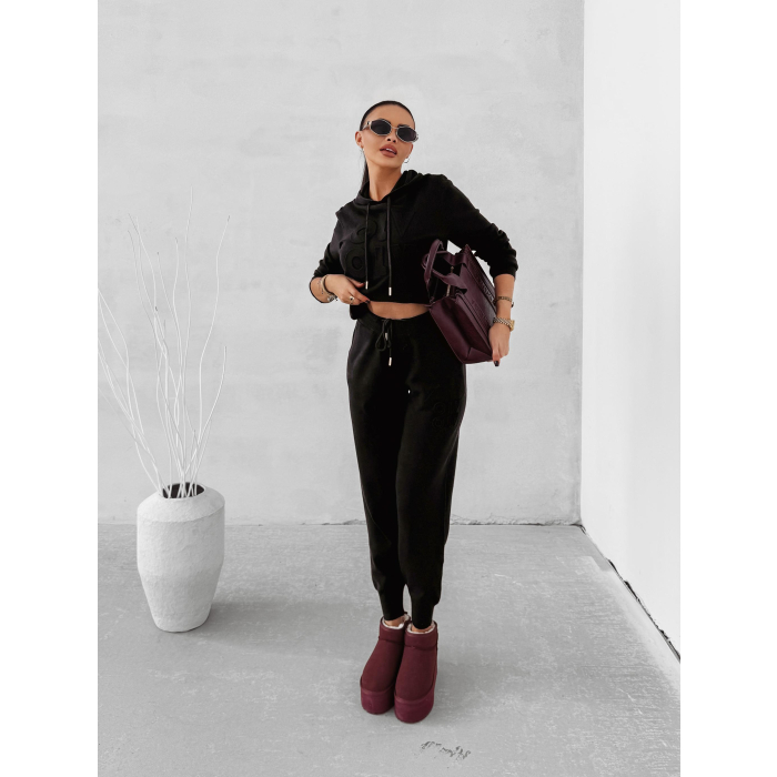 KOMPLET DRES DAMSKI OLAVOGA BOSSIE BLACK