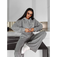 KOMPLET DRES DAMSKI OLAVOGA HARVEST VELVET GRAY