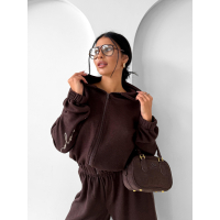 KOMPLET DRES DAMSKI OLAVOGA MISTY LANE BROWN