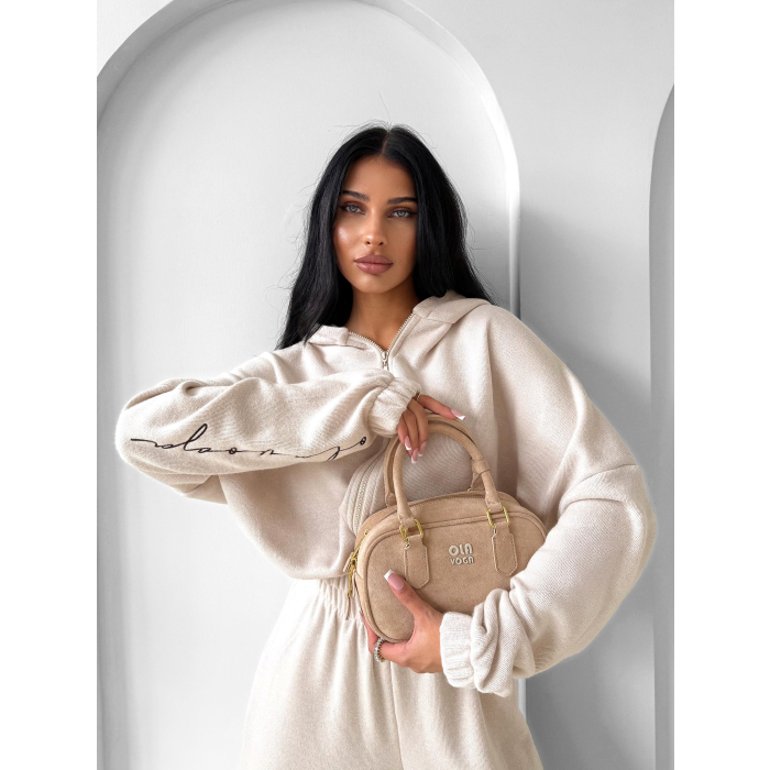 KOMPLET DRES DAMSKI OLAVOGA MISTY LANE BEIGE