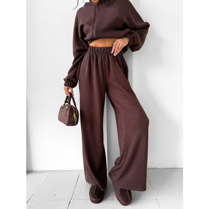 KOMPLET DRES DAMSKI OLAVOGA MISTY LANE BROWN