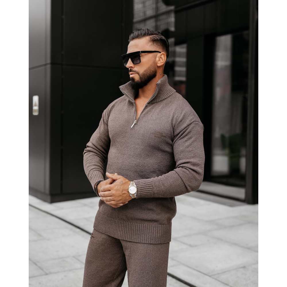 KOMPLET DRES MĘSKI BAWEŁNIANY OLAVOGA MEN OLLAN GRAPHITE