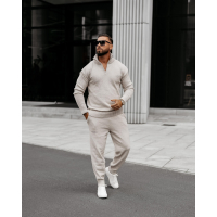KOMPLET DRES MĘSKI BAWEŁNIANY OLAVOGA MEN OLLAN GRAY