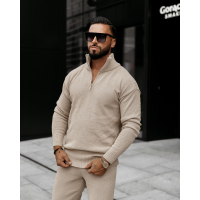KOMPLET DRES MĘSKI BAWEŁNIANY OLAVOGA MEN OLLAN BEIGE
