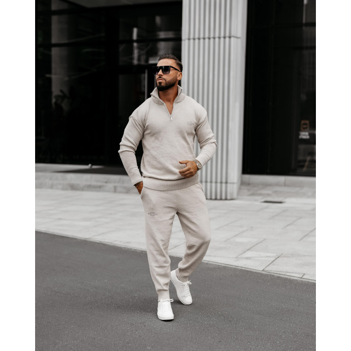 KOMPLET DRES MĘSKI BAWEŁNIANY OLAVOGA MEN OLLAN GRAY