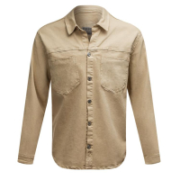 KOSZULA MĘSKA OLAVOGA MEN GIACCA DARK BEIGE