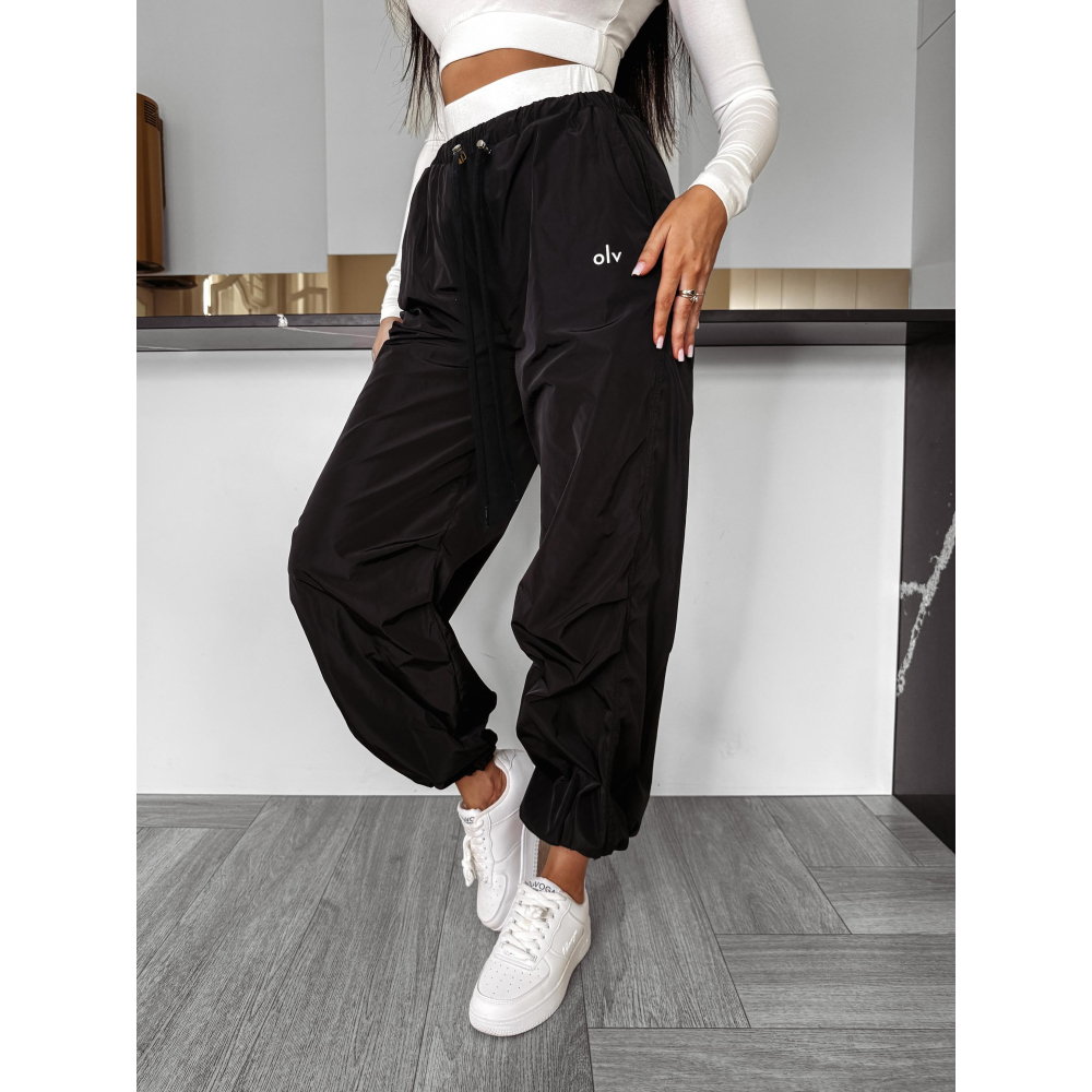 SPODNIE CARGO OLAVOGA ACORN BLACK