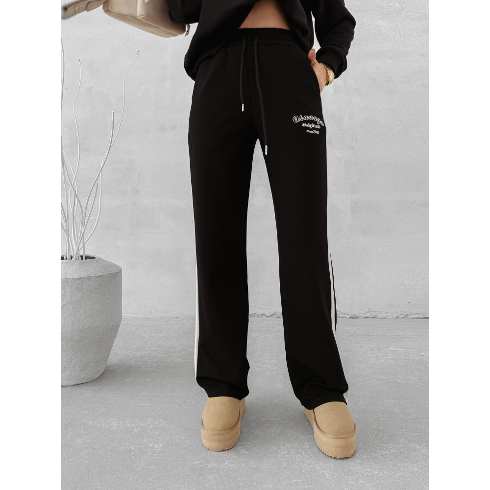 SPODNIE DAMSKIE OLAVOGA UNIQUE BLACK