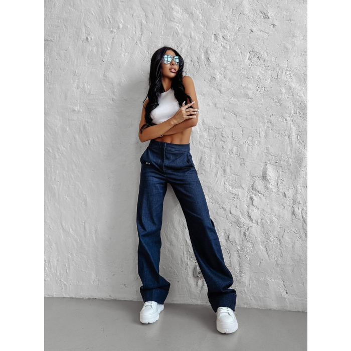 SPODNIE DENIM OLAVOGA FROSTED JEANS