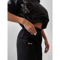 SPODNIE DRESOWE BAWEŁNIANE OLAVOGA AUTUMN WHISPER PANTS BLACK