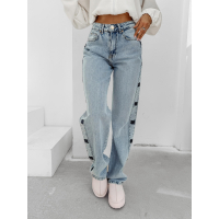 SPODNIE JEANSOWE DENIM OLAVOGA ELIOKIE LIGHT BLUE