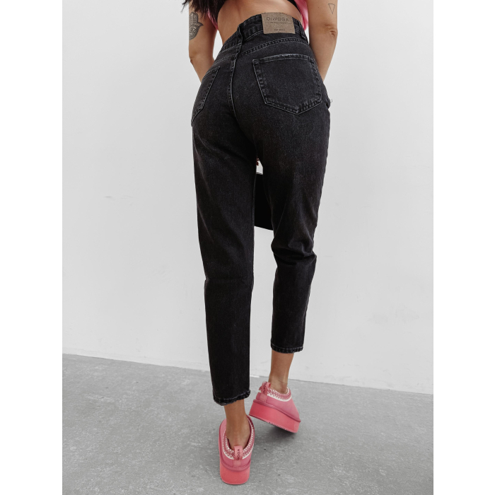 SPODNIE JEANSOWE DENIM OLAVOGA NOIA BLACK