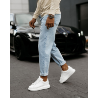 SPODNIE JEANSOWE MĘSKIE OLAVOGA MEN RAVIS BLUE