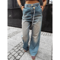 SPODNIE JENSOWE DENIM BAGGY OLAVOGA KAAGE BLUE
