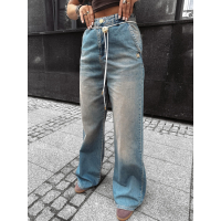 SPODNIE JENSOWE DENIM BAGGY OLAVOGA KAAGE BLUE