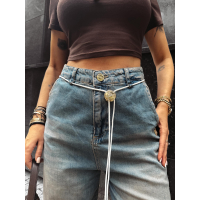 SPODNIE JENSOWE DENIM BAGGY OLAVOGA KAAGE BLUE
