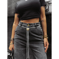 SPODNIE JENSOWE DENIM BAGGY OLAVOGA KAAGE GRAY