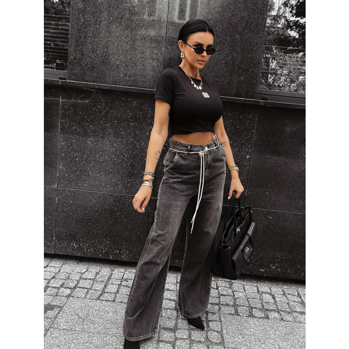 SPODNIE JENSOWE DENIM BAGGY OLAVOGA KAAGE GRAY