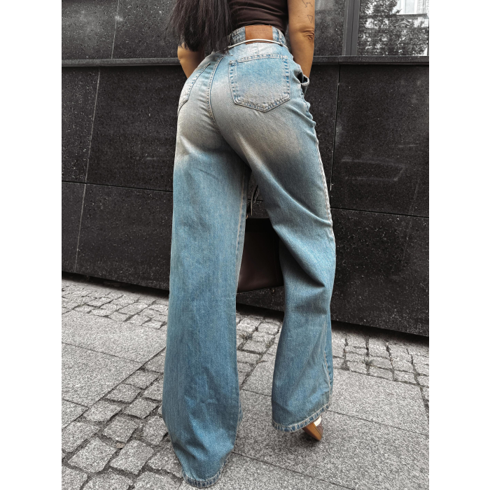 SPODNIE JENSOWE DENIM BAGGY OLAVOGA KAAGE BLUE