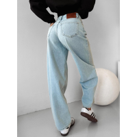 SPODNIE JENSOWE DENIM BAGGY OLAVOGA LOOMA JEANS BLUE