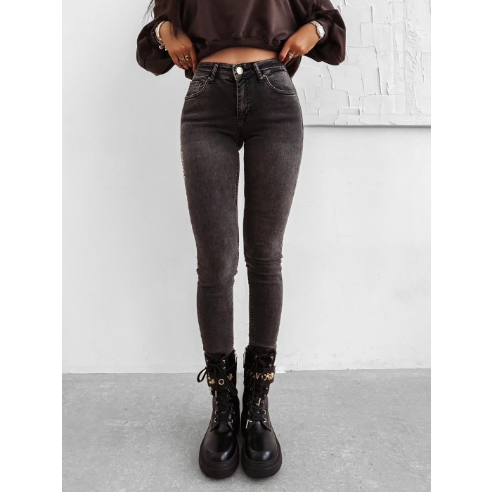 SPODNIE JENSOWE DENIM GOLD OLAVOGA NOON GRAY