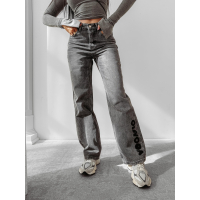 SPODNIE JENSOWE DENIM OLAVOGA NIDO GRAY