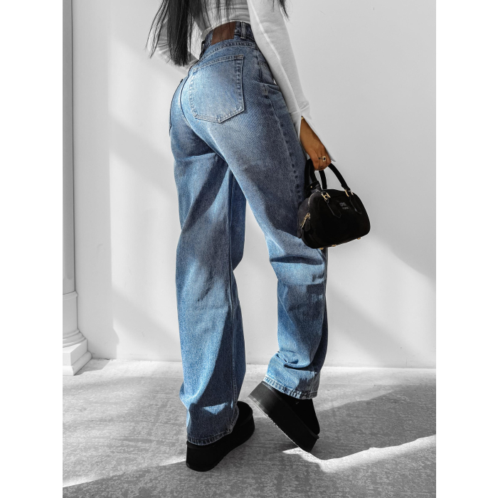 SPODNIE JENSOWE DENIM OLAVOGA NIDO BLUE