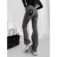 SPODNIE JENSOWE DENIM OLAVOGA ZOIO GRAY
