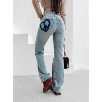 SPODNIE JENSOWE DENIM OLAVOGA ZOIO BLUE