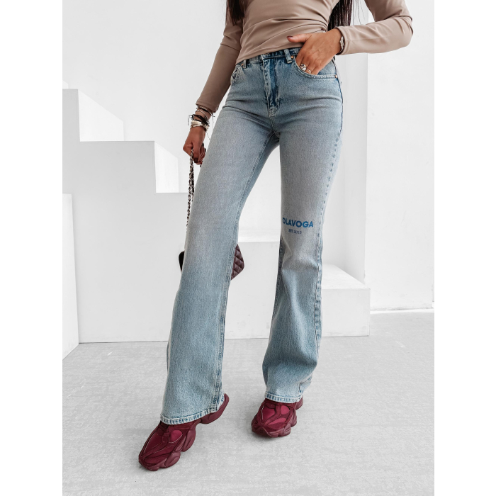 SPODNIE JENSOWE DENIM OLAVOGA ZOIO BLUE