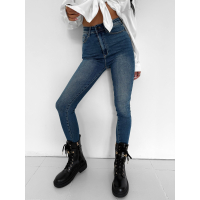 SPODNIE JENSOWE DENIM SKINNY OLAVOGA VIO DARK JEANS