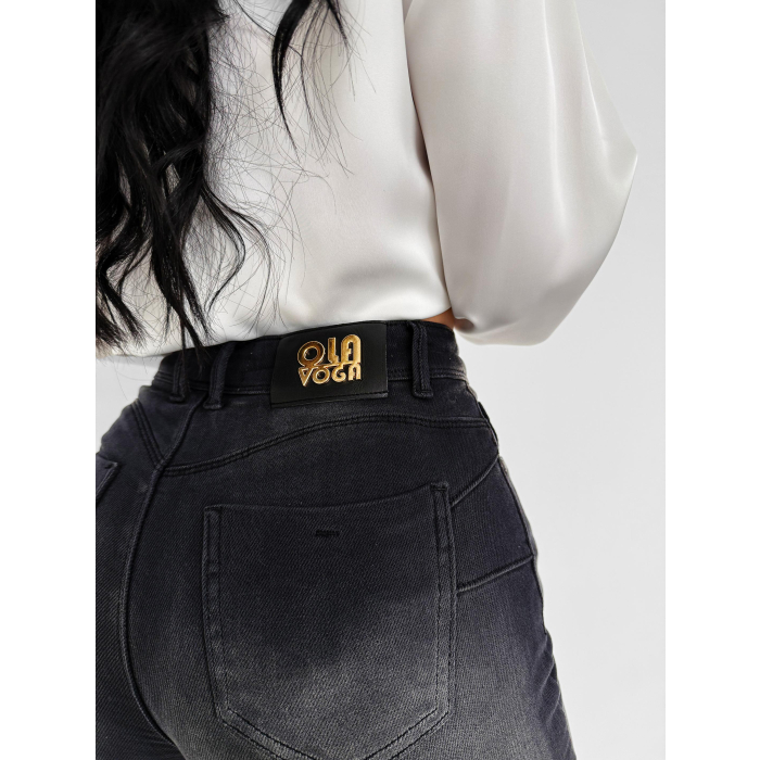 SPODNIE JENSOWE DENIM SKINNY OLAVOGA VIO GRAY