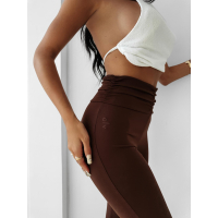 SPODNIE LEGGINSY MODELUJĄCE DZWONY OLAVOGA SPICED HONEY BROWN