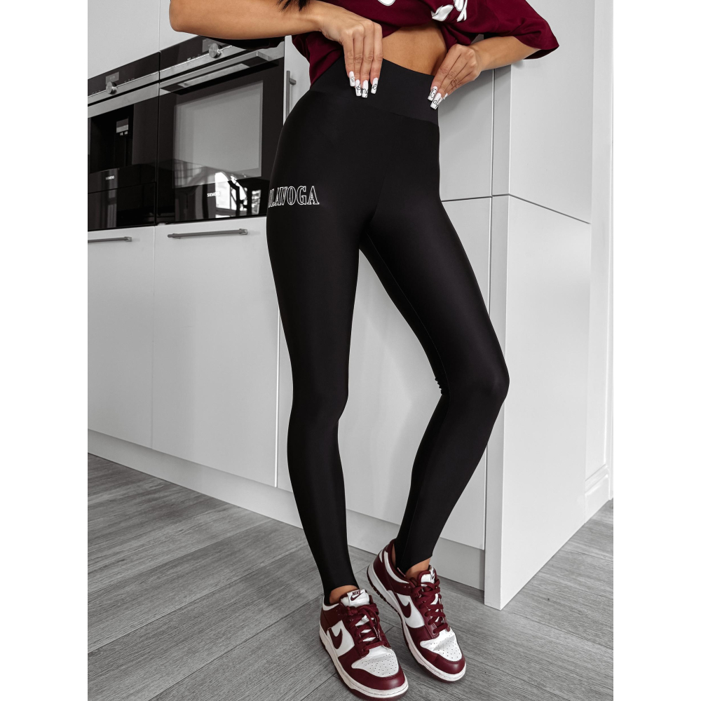 SPODNIE LEGGINSY MODELUJĄCE HAFT OLAVOGA TUNDRA BLACK