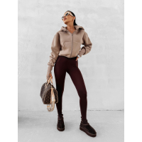 SPODNIE LEGGINSY MODELUJĄCE OLAVOGA AMBER WHISPER BROWN
