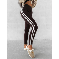 SPODNIE LEGGINSY MODELUJĄCE OLAVOGA STRECH BROWN
