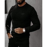 SWETER MĘSKI HAFT OLAVOGA MEN LIWOTI BLACK