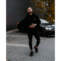 SWETER MĘSKI OLAVOGA MEN FOLNEL BLACK