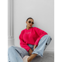 SWETER OVERSIZE OLAVOGA DELIA AMARANT