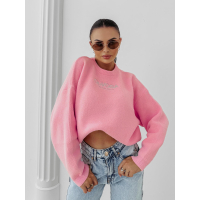 SWETER OVERSIZE OLAVOGA DELIA PINK