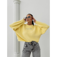 SWETER OVERSIZE OLAVOGA DELIA YELLOW