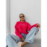 SWETER OVERSIZE OLAVOGA DELIA AMARANT