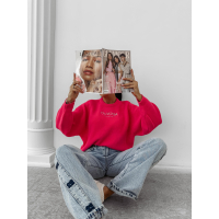 SWETER OVERSIZE OLAVOGA DELIA AMARANT