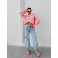 SWETER OVERSIZE OLAVOGA DELIA PINK