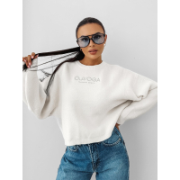 SWETER OVERSIZE OLAVOGA DELIA ECRU