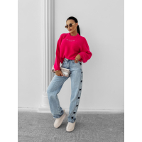 SWETER OVERSIZE OLAVOGA DELIA AMARANT