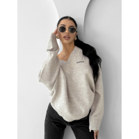SWETER OVERSIZE OLAVOGA ZOTO BEIGE