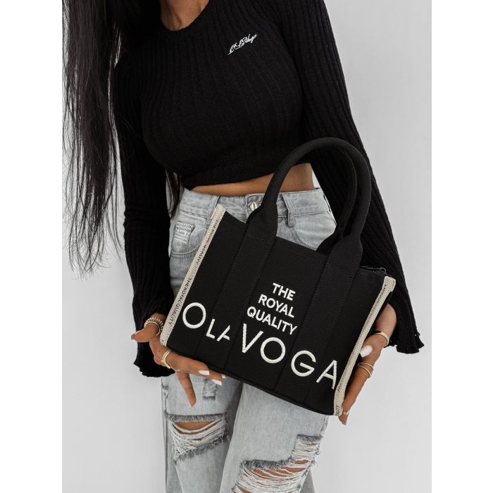 TOREBKA OLAVOGA NALA BLACK-BEIGE